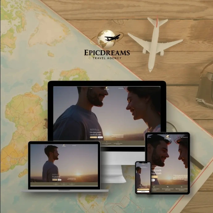 Diseño web Epic Dreams